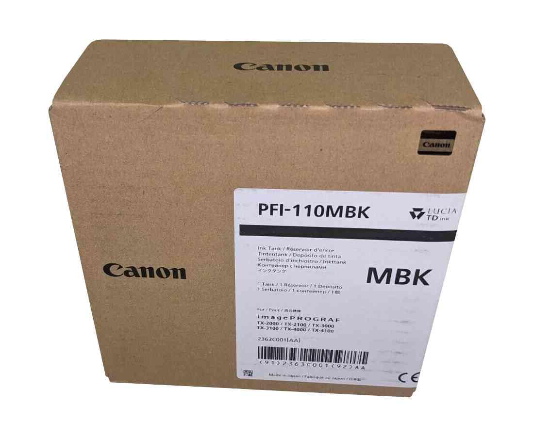 Canon TX-2000/3000/4000 CARTUCHO Mate PFI-110MBK