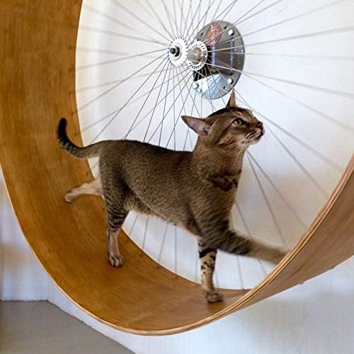 Kecoci Cat Turn Wheel 5D DIY Diamond Painting Mosaic Cross Stitch Diamond Embroidery Home Decoration Rhinestone Painting Animal Crafts,50X60