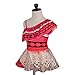 Dressy Daisy Toddler Girls Princess Swimsuit Bathing Suit Adventure Outfit Swimwear One Piece Size 3T to 4T Multicoloured