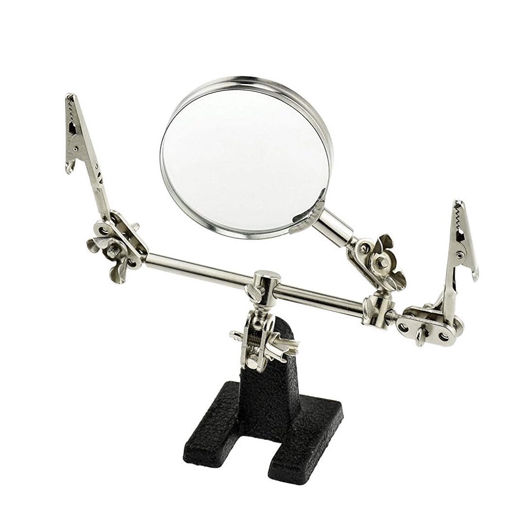 SE Helping Hand with Magnifying Glass - MZ101B