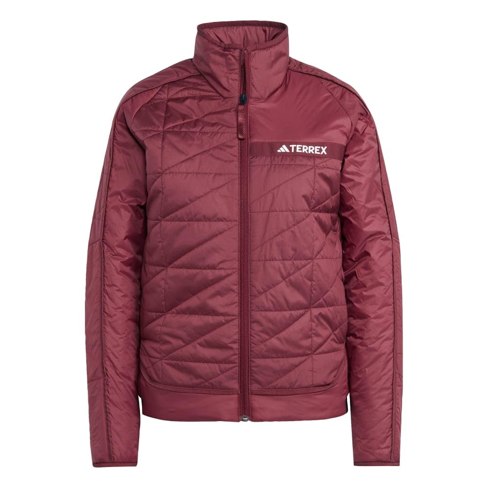 Photo 1 of adidas Women's Standard Terrex Multi Insulation Jacket, Shadow Red, Large