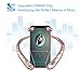 Bluetooth Headphones Bluenin Wireless Headphones Neckband Retractable Earbuds Noise Cancelling Stereo Headset Sport Earphones with Mic (Rose Gold)