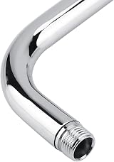 Garosa Stainless Steel Shower Arm 43cm Chrome Plated G1/2 Extension Pipe view 8