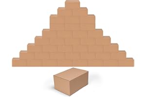 Edenseelake 40 Pack 10x7x5 inches Shipping Boxes Small Cardboard Boxes for Packing, Moving, Mailing, Brown