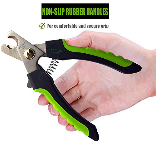 Dog Nail Clippers with Safety Guard Superior Sharpness Veterinarian
