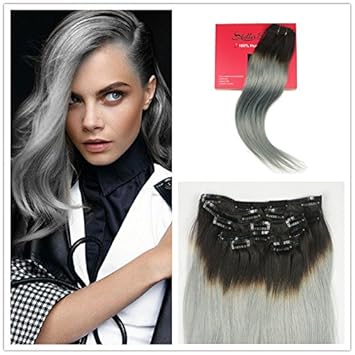 Amazon Com Stella Reina 22 Inch Clip In Hair Extensions 7pcs