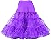 Modeway Women's 50s Vintage Rockabilly Petticoat,26