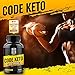 Keto Diet Pills - Fat Burner Weight Loss Supplement for Keto Diet - Boost Energy and Metabolism - Best Ketosis Supplement for Women and Men - Code Keto - 60 Capsules
