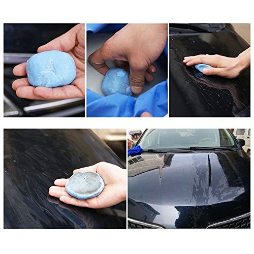 IPELY 4 Pack Top Quality Car Clay Bar 100g Auto Detailing Magic Clay Bar Cleaner