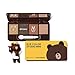 Missha X Line Friends Eye Color Studio Mini #02 Brown Brownie