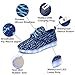 Denater Boys & Girls & Kids & Toddlers LED Light Up Shoes Flashing Sneakers