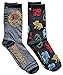 Hyp Harry Potter Hogwarts Men's Crew Socks 2 Pair Pack Shoe Size 6-12