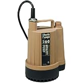 Liberty Pumps 260 1/6-Horse Power 3/4-Inch Discharge Submersible Utility Pump