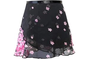 ModLatBal Girls Ballet Dance Chiffon Wrap Skirt