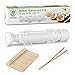 Chefoh All-In-One Sushi Making Kit | Sushi Bazooka, Sushi Mat & Bamboo Chopsticks Set | DIY Rice Roller Machine | Very Easy To Use | Food Grade Plastic Parts Only | Must-Have Kitchen Appliance