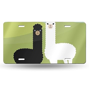 Amazon Com Yiikbrt Path Resize Aluminum License Plate Customized