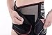 CFR Adjustable Double Pull Fastener Lumbar Lower Back Support Brace Belt for Pain Relif,Heavy Lifting,Sciatica Black,XL