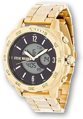 Steve Madden Men's Analog Alloy Watch