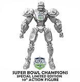 Super Bowl Fox Seattle Seahawks NFL Fox Mascot Robot Cleatus Figure XLVIII Champions Limited Edition