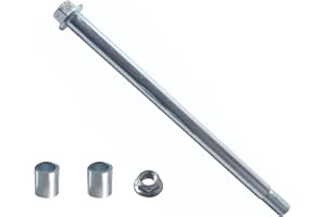 SIPARTS 15mm Front or Rear Wheel 10.24" (260mm) Axle with Spacers for XR50 CRF50 70cc 90cc 110cc 125cc