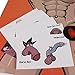 HoFire Pin the Macho on the Man Bachelorette Party Game & Hen Party Pin The Willy Junk On The Hunk And Willy Bingo To 12 Players (1Pcs)