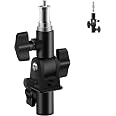 WELLMAKING U-Shape Camera Flash Mount Bracket for Video Studio Light | 180° swivel design