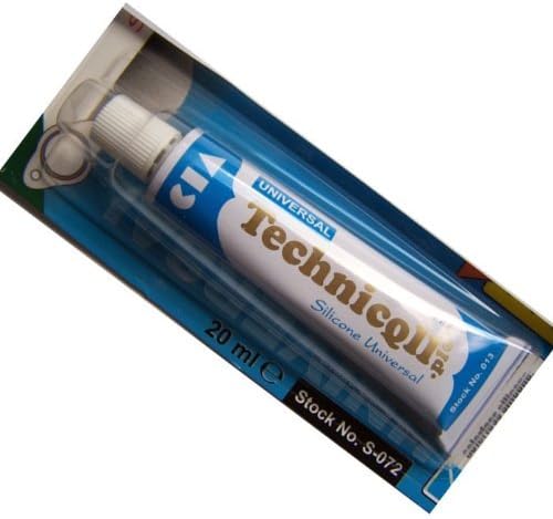 Technicqll CLEAR COLOURLESS SILICONE ADHESIVE GLUE 20ml UNIVERSAL, clear / colourless, 1 - Pack - Image 4