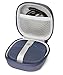 Midnight Blue Protective Case for Bose SoundLink Micro Bluetooth Speaker, Best Color and Shape Matching, Featured Secure and Easy Pulling Out Strap Design, Mesh Pocket for Cable and accessorie