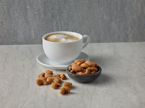 PLANTERS CASHEWS CINNAMON & BROWN SUGAR, PARTY SNACKS, 5 OZ BAG