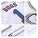AFLGO Bug #1 Space Basketball Movie Stitched Jersey S-XXL 90S Costume Hip Hop Party Clothing - White, Medium