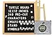 Felt Letter Board 12X12 | 340 PRE-Cut Letters, Numbers, Symbols and Emojis, Zipper Pouch and Adjustable Stand | Changeable Message Board, Customizable Letterboard Sign, Word Board with Letters Black
