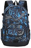Z-joyee Fashion Student School Backpack Bookbags for Middle & High School for Teen Boys Girls Student Travel Laptop Bags