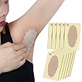 Underarm Sweat Pads, 5 Pcs Invisible Self-adhesive Cotton Armpit Antiperspirant Sticker, Disposable Anti Perspiration Absorbent Deodorant Prevention Pad, for Men Women Reduce Armpit Foot Sweat