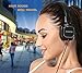 Active Noise Cancelling Headphones w/Mic and Airplane Adapter, Conambo Foldable Headsets Strong Bass, Super Lightweight Ultra Comfort-Black