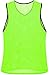 Nylon Mesh Scrimmage Team Practice Vests Pinnies Jerseys for Children Youth Sports Basketball, Soccer, Football, Volleyball (Yellow, Youth)