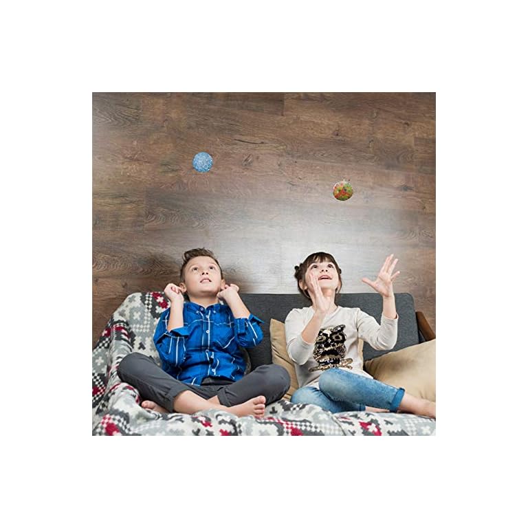 Bolas de techo pegajosas 6 piezas luminiscentes para aliviar el estrés