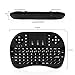 Rii i8 Mini 2.4GHz Wireless Touchpad Keyboard with Mouse for PC, PS3 (10038-AKS)