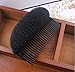 Black Fashion Women's Hair Clip Styling Bun Maker Braid Tool Hair Comb Beauty Tool