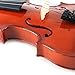 ADM Acoustic Violin 3/4 Size Handcrafted Solid Wood Student Starter Kit, Red Brown