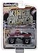 1975 Ford F-250 King Kong Monster Truck Red with White Stripes Kings of Crunch Series 1/64 Diecast Model Car by Greenlight 49010 C
