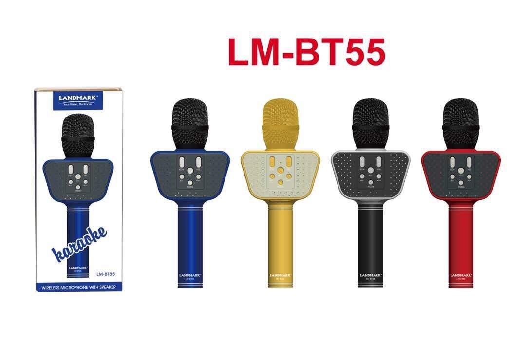 landmark karaoke mic lm bt55