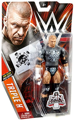 WWE Basic Series Fan Central Triple H Exclusive Action Figure