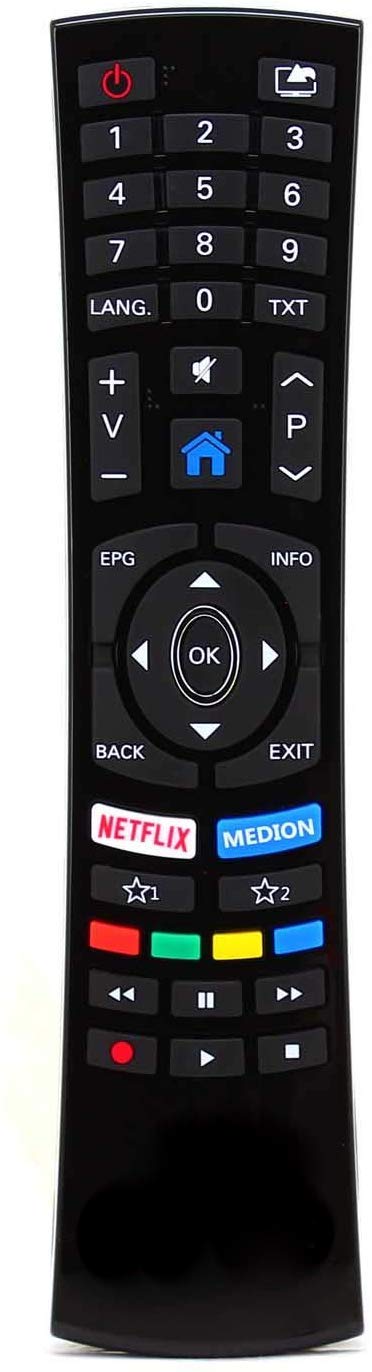 121AV - Replacement Remote Control for Medion RC1818 40068557 Smart LED TVs