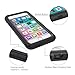 iPhone 7 Waterproof Case, FitTek IP68 Certificated (10ft/3m) Underwater, DustProof, SnowProof, Shockproof Case with Touched Transparent Screen Protector Protective Cover for iPhone 7 - 4.7inch(Black)