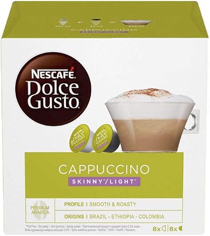 Nescafe Dolce Gusto Skinny Cappuccino \u0026 Skinny Latte Macchiato :  Amazon.co.uk: Grocery