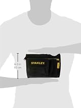 STANLEY 600 Denier Tool Pouch Zippered Pocket Adjustable Belt 1-96-179 view 2