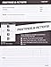 Action Day - Meetings & Actions Pad - Size 8x11 - Layout Designed to Run Effective Meetings That Get Things Done (Meeting Notepad (+) Meeting Notes)