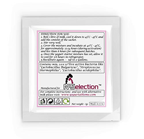 5 Yogurt+Starter+Cultures+Freeze+dried+Acidophilus