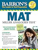 Barron's MAT:Miller Analogies Test, 11th ed.