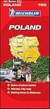 Michelin Map No. 720 Poland, Scale 1:1,700,000 (Michelin Guides and Maps) by 